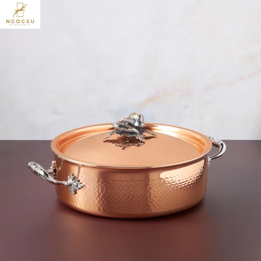 Bộ nồi Ruffoni 6 món trong hộp gỗ