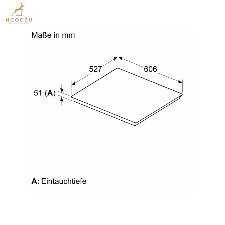 Bếp từ đa điểm - Accent Line - Bosch PXX690HC1E - Series 6