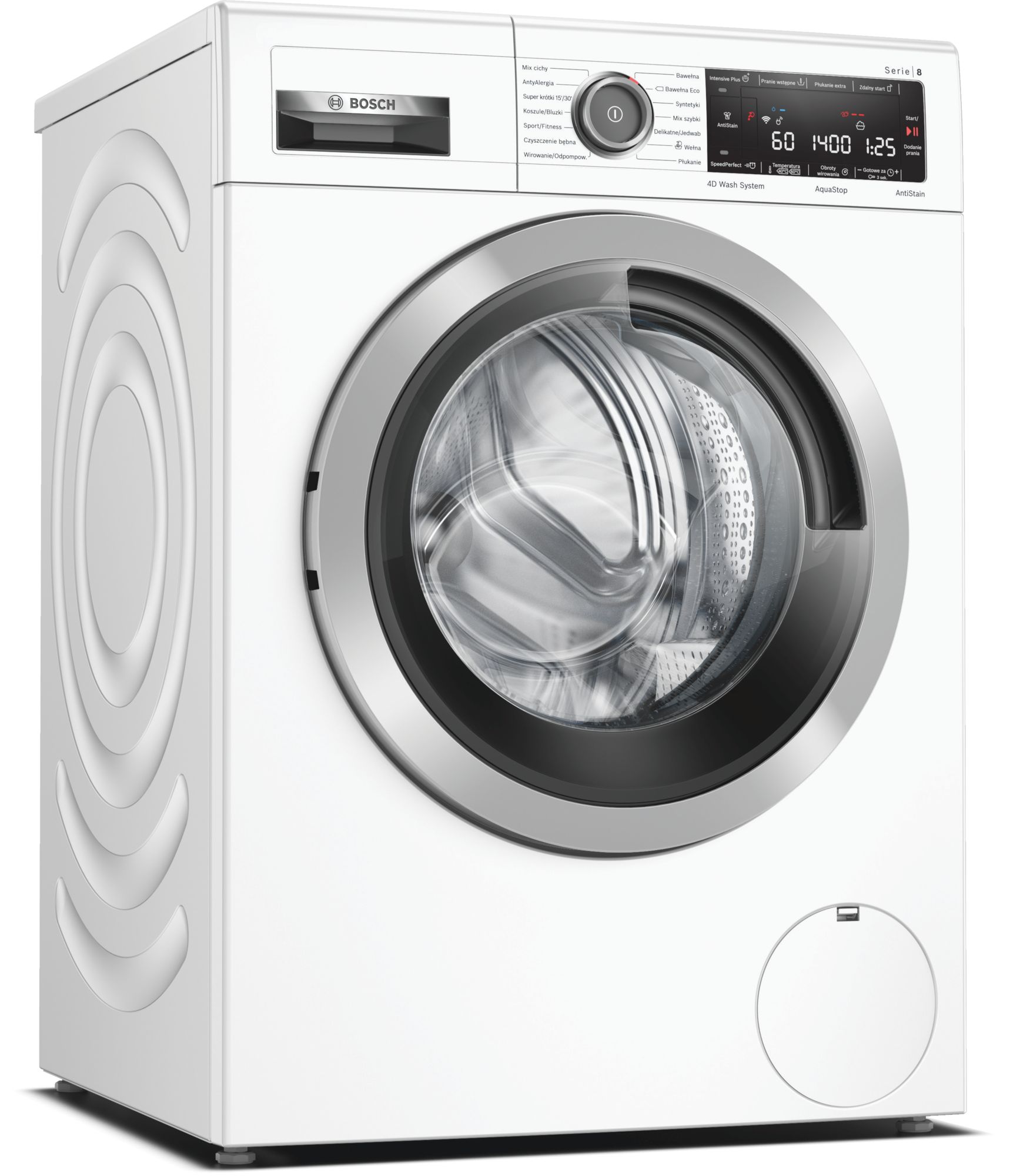 Máy giặt 9kg Bosch WAVH8M90PL – Serie 8