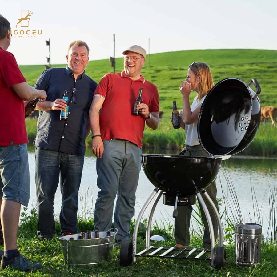 Bếp nướng BBQ Rosle 25002 No.1 Sport F50 50cm Dùng Than