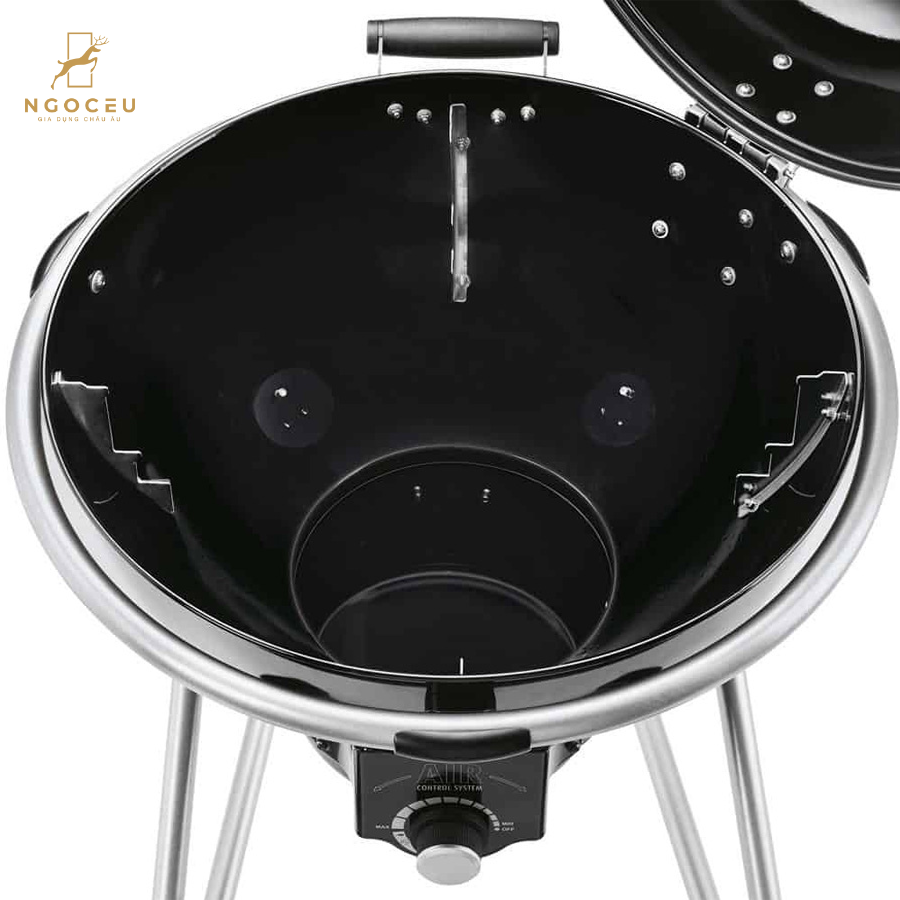 Bếp nướng BBQ Rosle 25562 F60 Air Nero 60cm dùng than