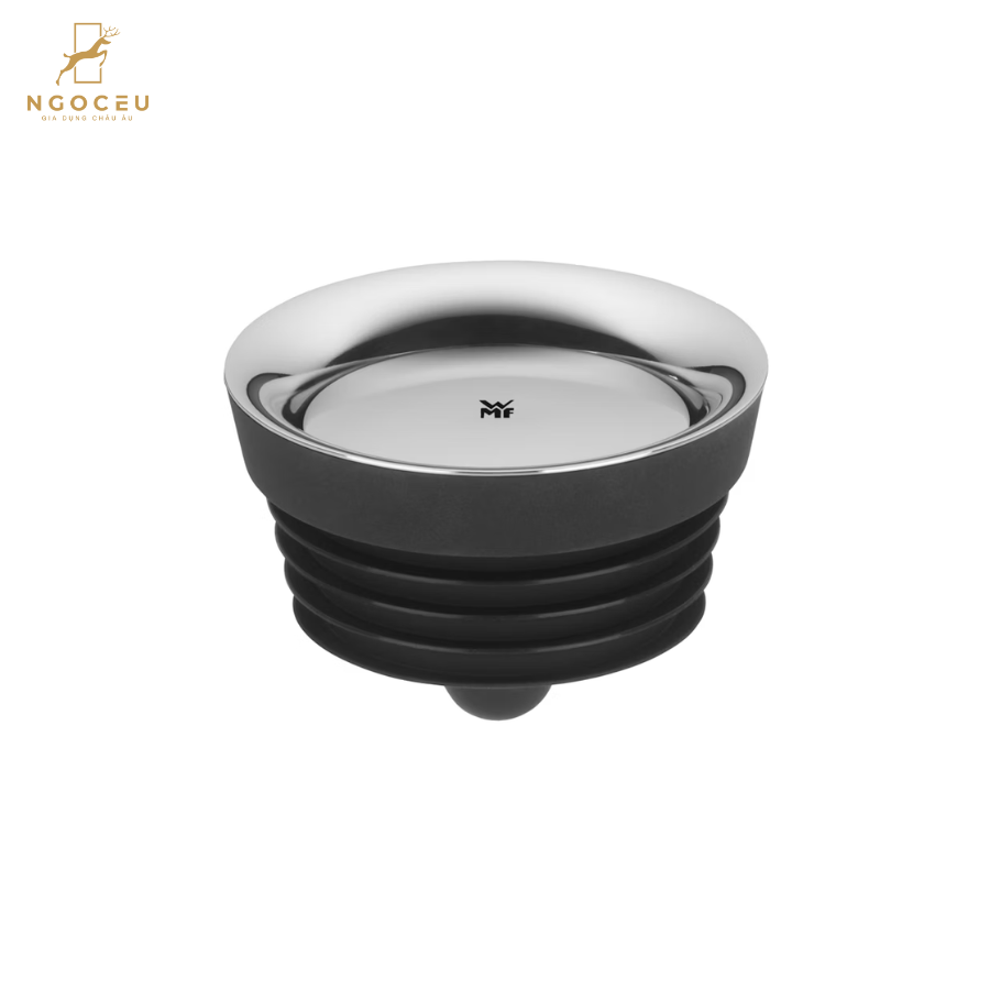 Bình thủy tinh WMF Wasserkaraffe Basic 1L - Nắp bạc