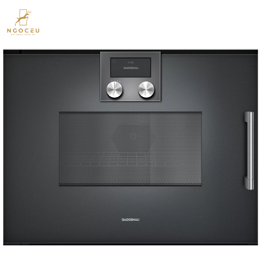 Lò nướng kết hợp lò vi sóng cánh trái Gaggenau BMP251100 - Series 200