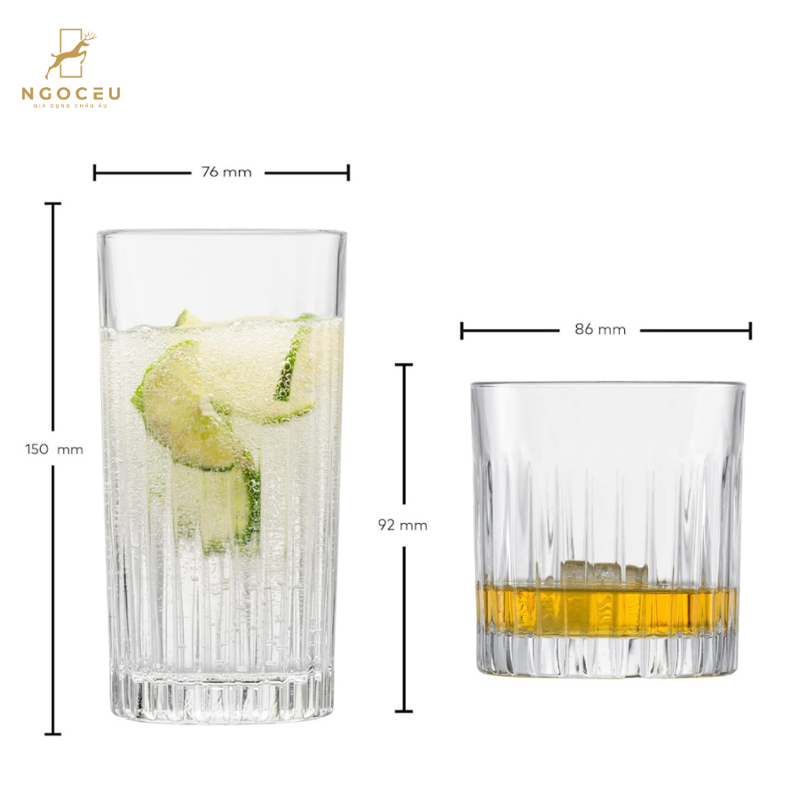 Bộ cốc pha lê 8 món Schott Zwiesel 121882 Stage
