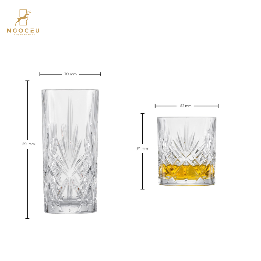 Bộ cốc pha lê 8 món Schott Zwiesel 121881 Show