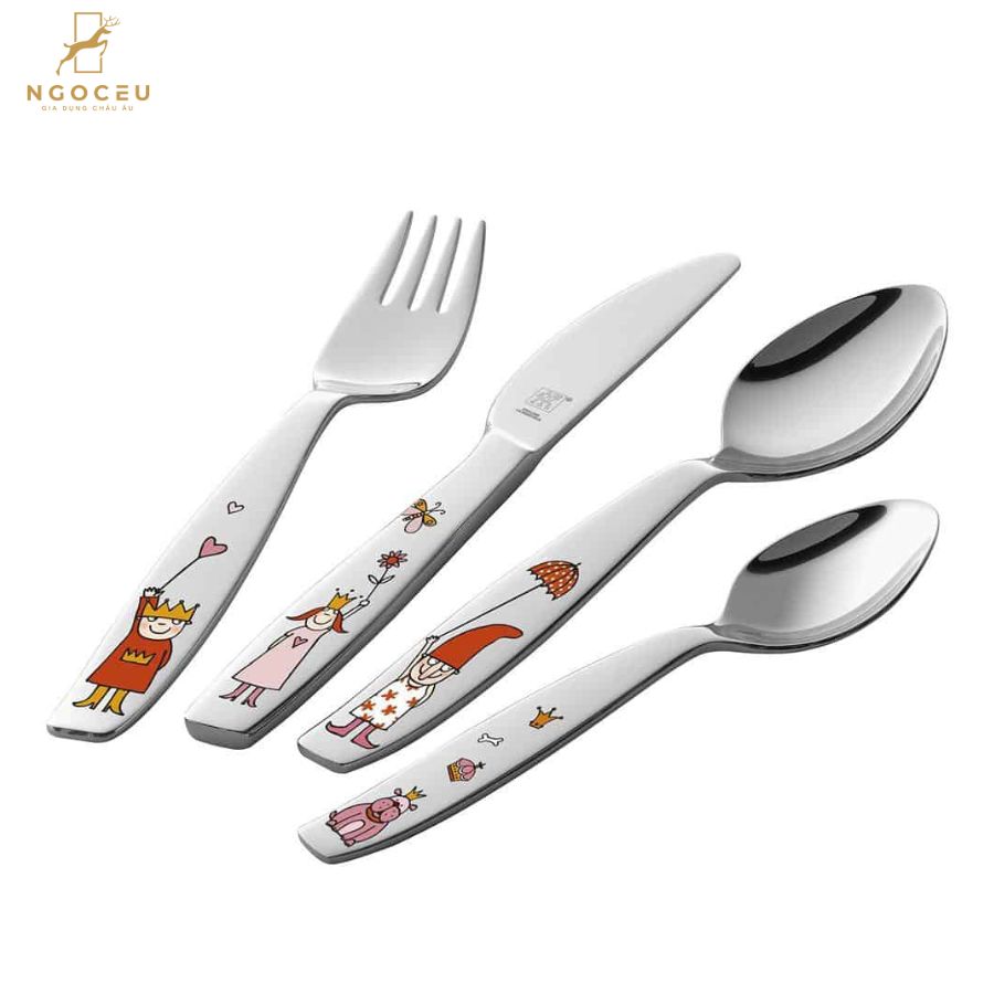 Bộ dao thìa dĩa trẻ em Zwilling Emilie 07136-210