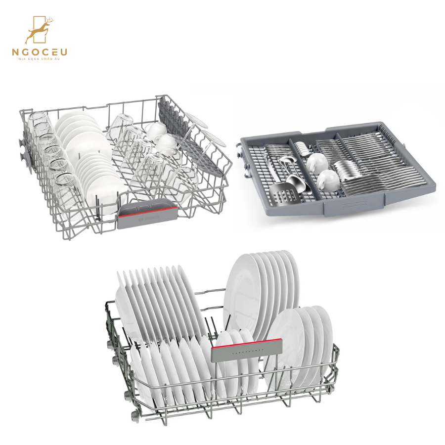 Máy rửa bát âm toàn phần Bosch SMV6ZCX10E - Serie 6