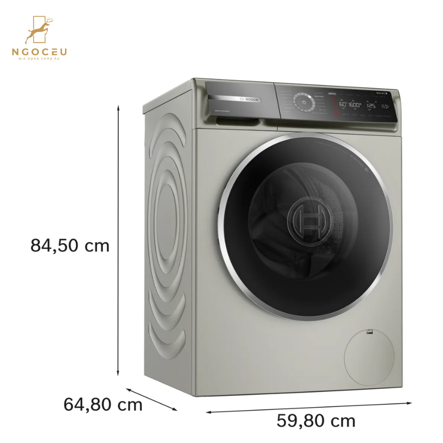 Máy giặt 10kg Bosch WGB2560X1 - Serie 8