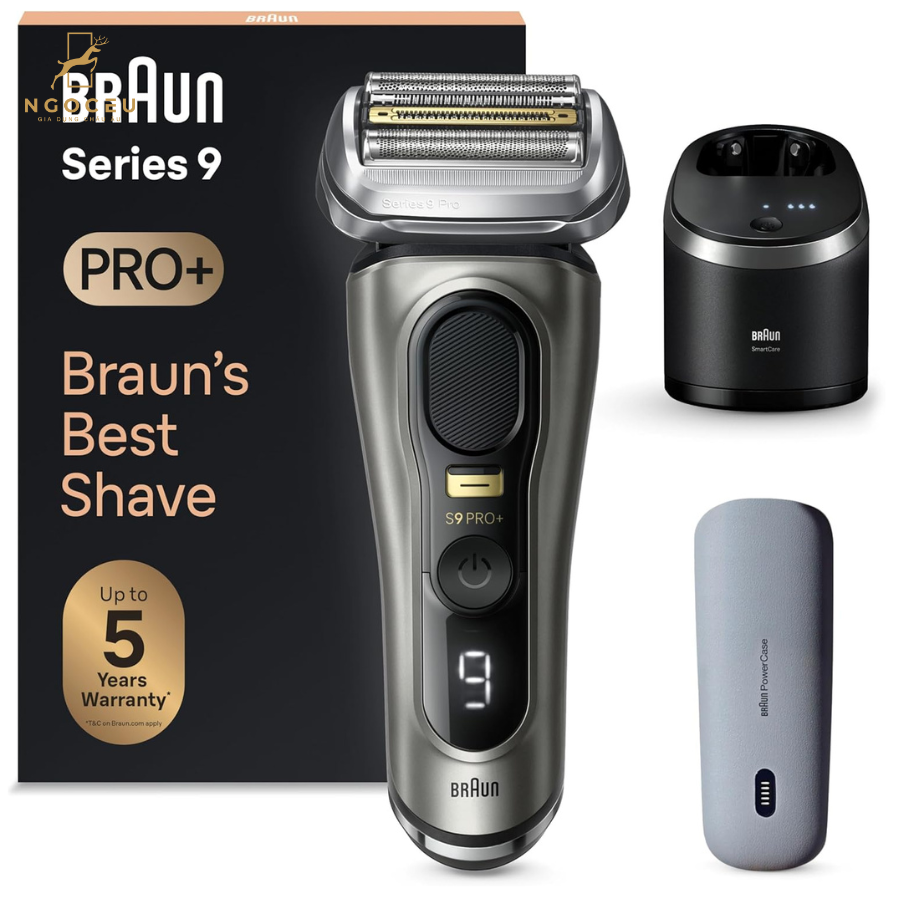 Máy cạo râu Braun pro+ 9575cc - Serie 9