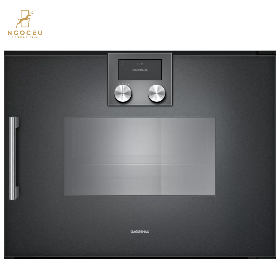 Lò hấp cánh trái Gaggenau BSP221101 - Series 200 - Màu Xám Than