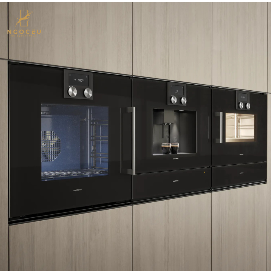 Lò hấp cánh trái Gaggenau BSP221101 - Series 200 - Màu Xám Than