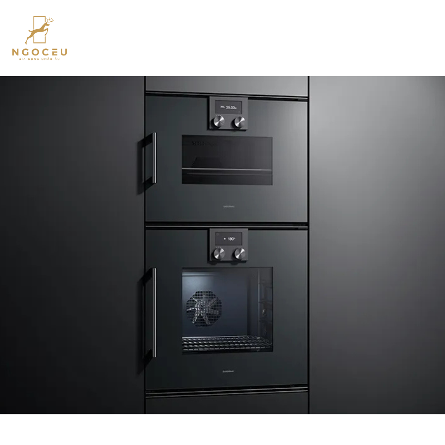 Lò nướng kết hợp lò vi sóng cánh phải Gaggenau BMP250100 - Series 200
