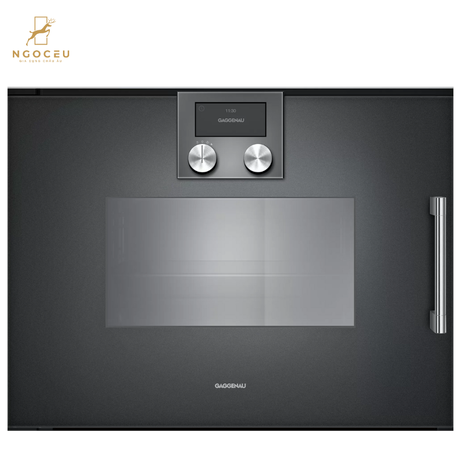 Lò hấp cánh trái Gaggenau BSP221101 - Series 200 - Màu Xám Than