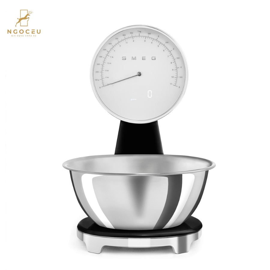 Cân đồng hồ và điện tử Smeg KSF01BLWW