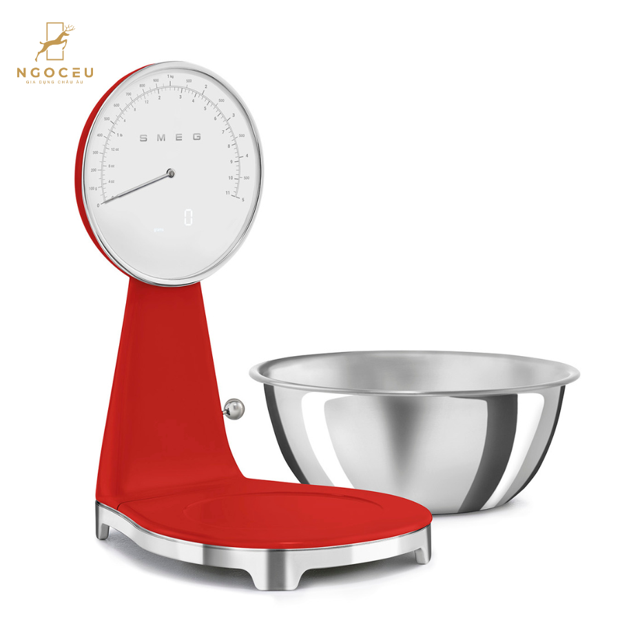 Cân đồng hồ và điện tử Smeg KSF01RDWW