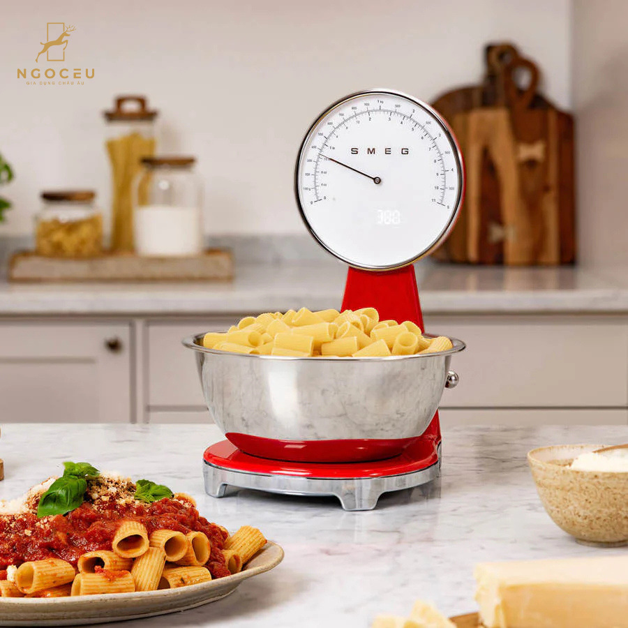 Cân đồng hồ và điện tử Smeg KSF01RDWW