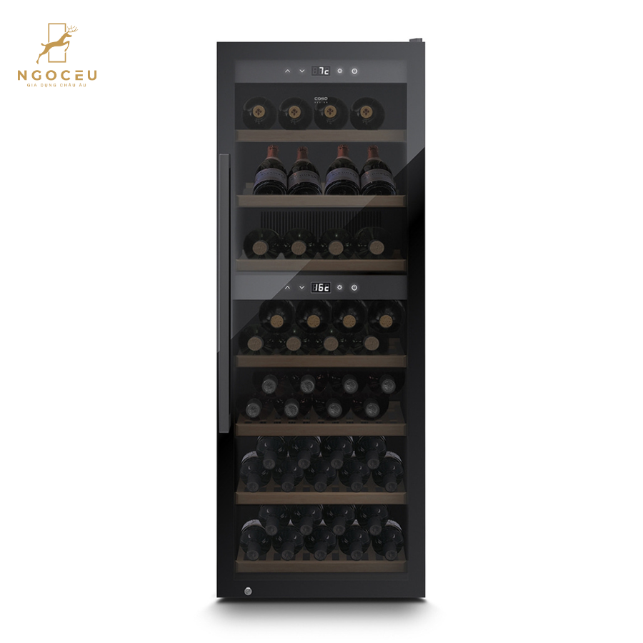 Tủ bảo quản rượu vang Caso WineExclusive 126 Smart