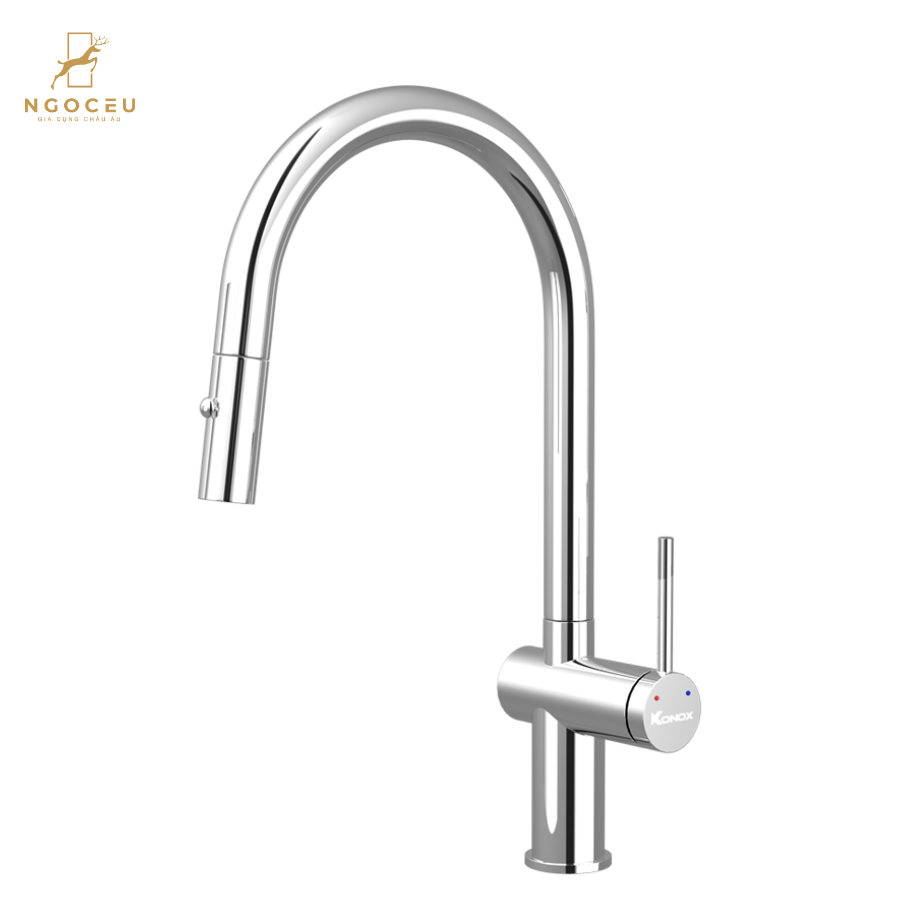 Vòi rửa bát Konox Comfor Chrome