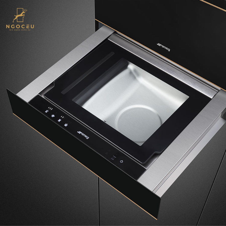 Ngăn kéo hút chân không Smeg Dolce Stil Novo Aesthetic CPV615NR