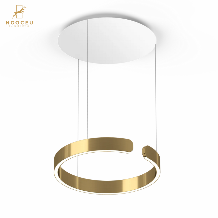 Đèn thả treo trần Occhio Mito Sospeso 40cm - Màu Đồng