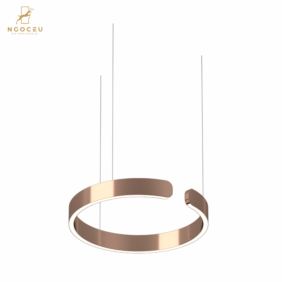 Đèn thả treo trần Occhio Mito Sospeso 40cm - Màu Vàng Hồng