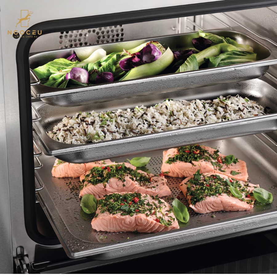 Lò nướng kèm hấp Miele DGC 7460 HC Pro  - Màu Inox