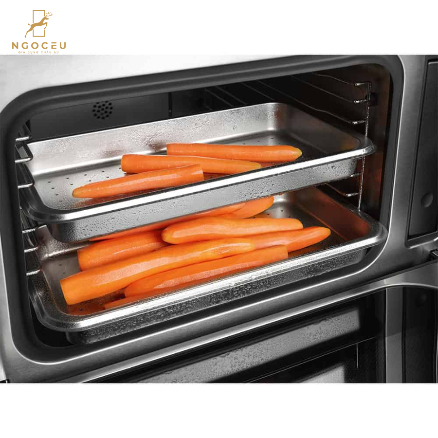 Lò hấp kết hợp vi sóng Miele DGM 7845 - Màu Xám