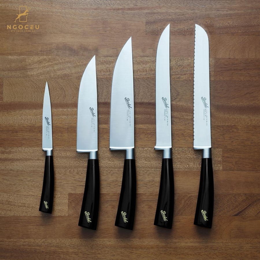 Bộ dao 6 món Berkel - Màu Đen