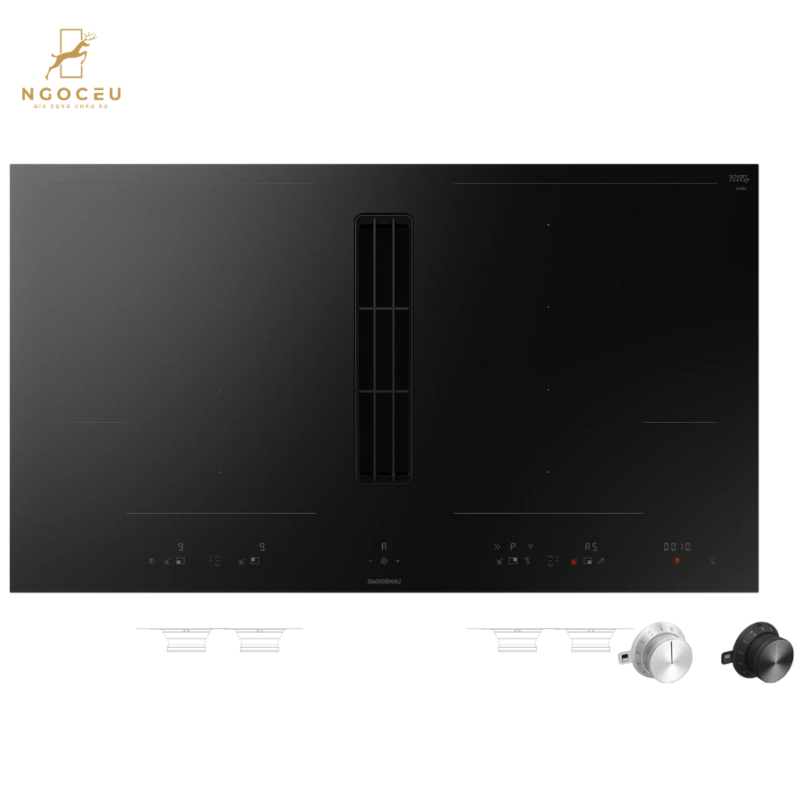 Bếp từ tích hợp hút mùi Gaggenau CV492105 - Serie 400