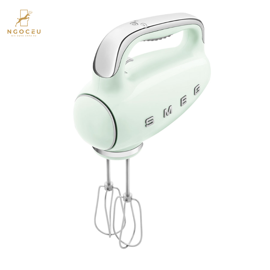 Máy đánh trứng trộn bột cầm tay Smeg HMF01PGEU