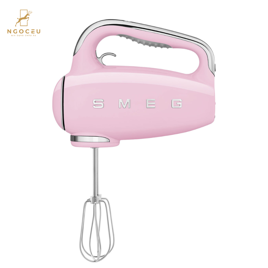 Máy đánh trứng trộn bột cầm tay Smeg HMF01PKEU