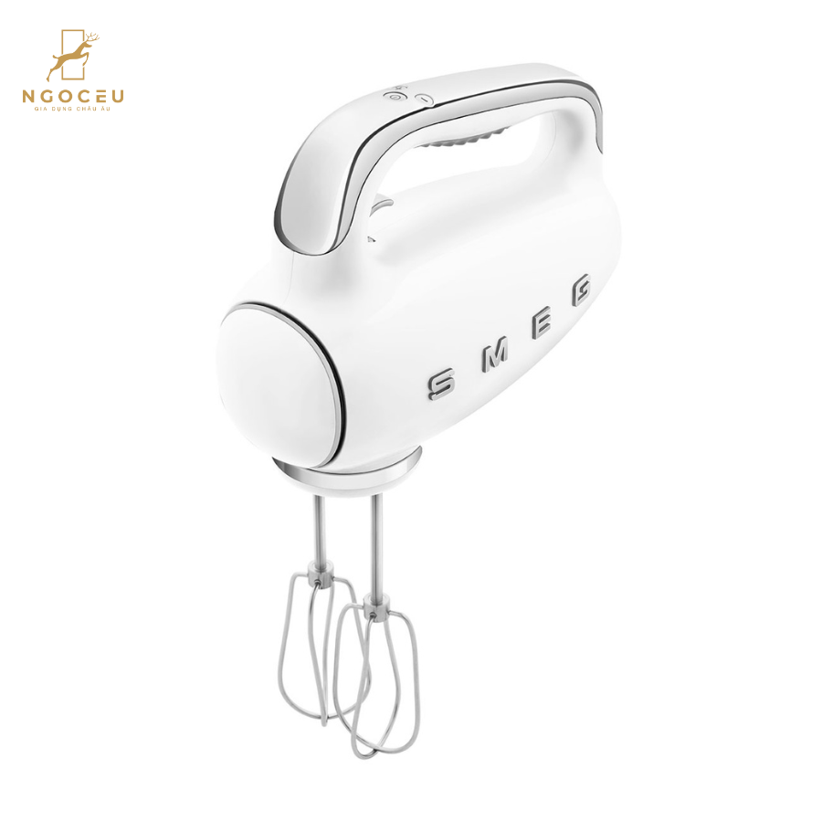Máy đánh trứng trộn bột cầm tay Smeg HMF01WHEU