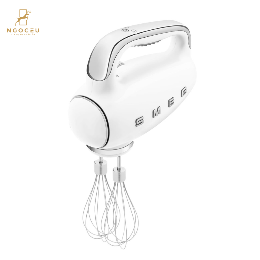 Máy đánh trứng trộn bột cầm tay Smeg HMF01WHEU