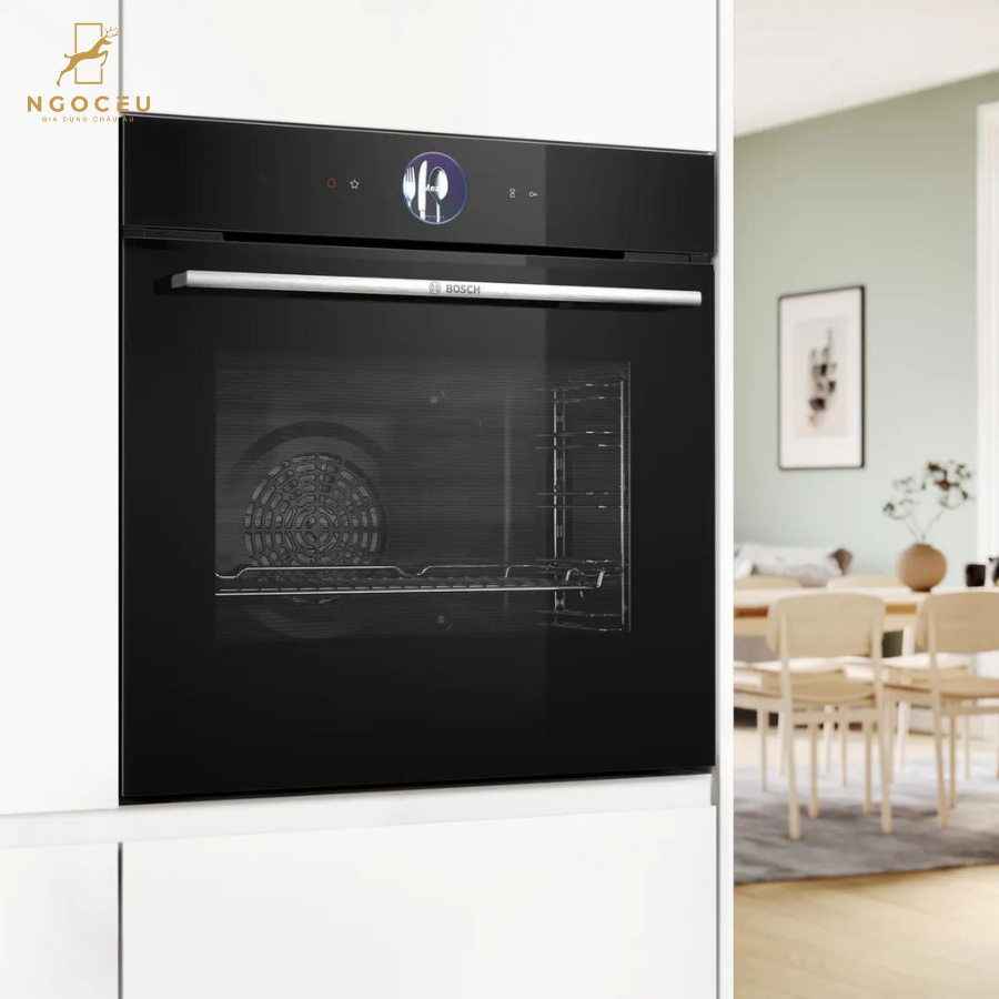 Lò nướng kèm hấp Bosch HRG7764B1 - Serie 8
