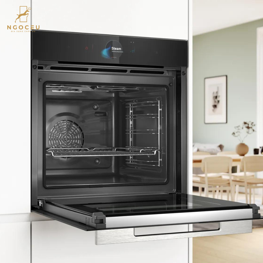 Lò nướng kèm hấp Bosch HRG7784B1 - Serie 8