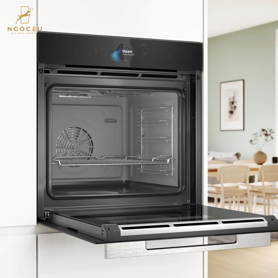 Lò nướng kèm hấp Bosch HSG7584B1 - Serie 8