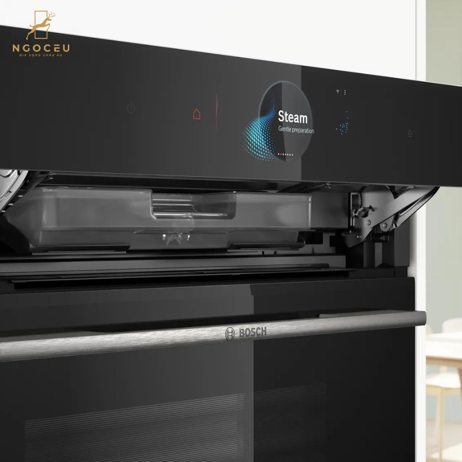 Lò nướng kèm hấp Bosch HSG7584B1 - Serie 8