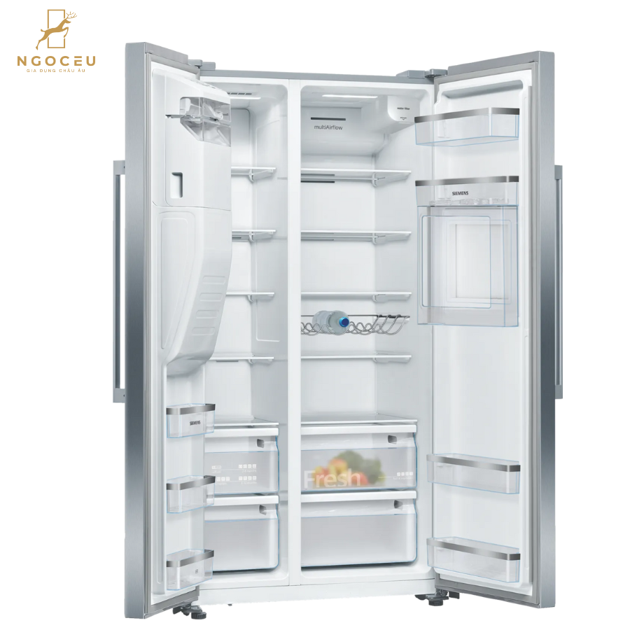 Tủ Lạnh 560L Side By Side Siemens iQ500 KA93GAIEP