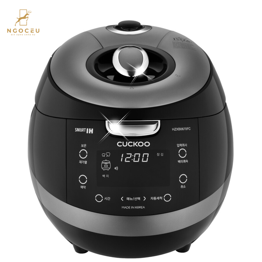 Nồi cơm điện cao tần áp suất kép Cuckoo CRP-HZXB0670FC