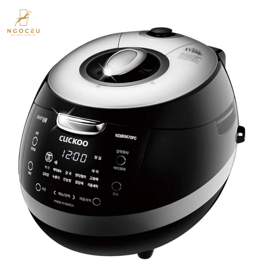 Nồi cơm điện cao tần áp suất kép Cuckoo CRP-HZXB0670FC