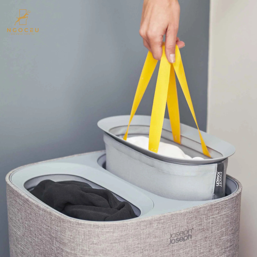 Bộ thùng 2 ngăn và giỏ đựng đồ giặt Joseph Joseph 50033