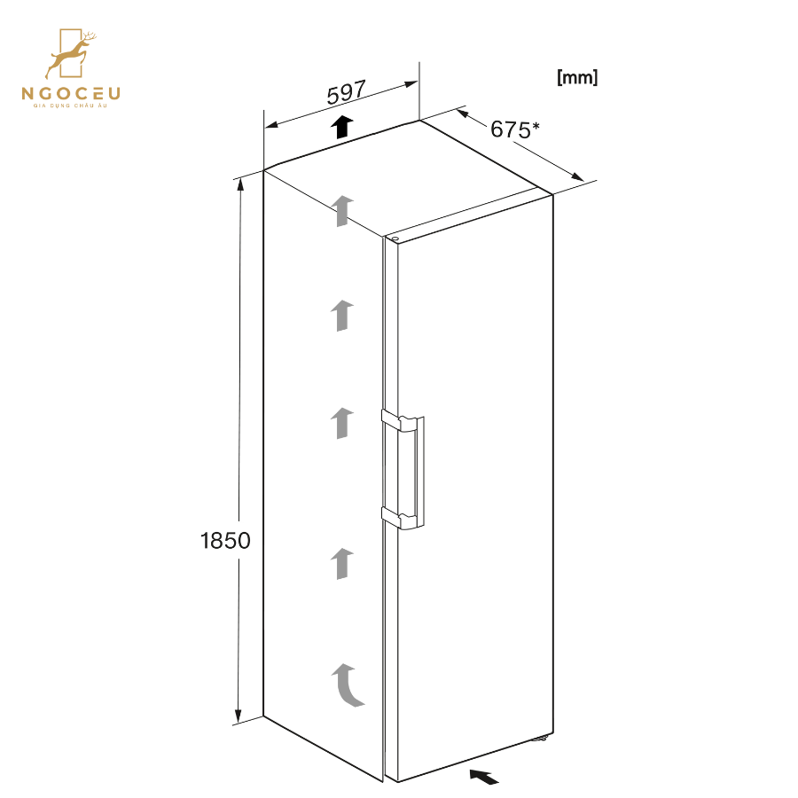 Tủ mát độc lập Miele KS 4383 DD
