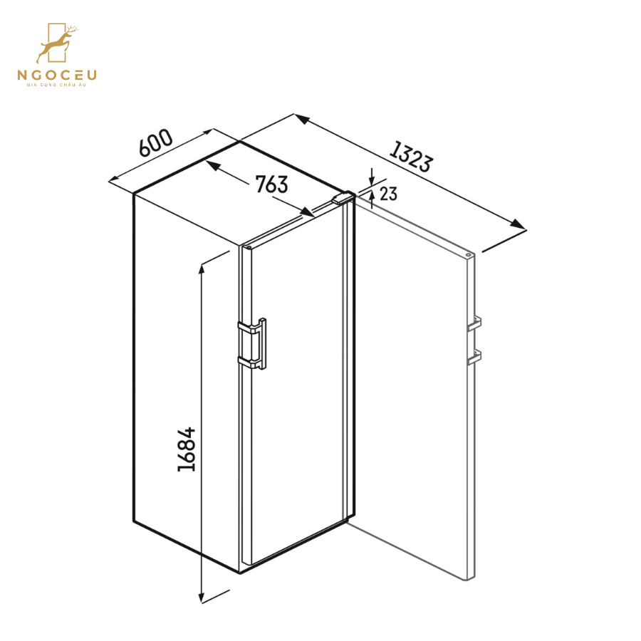 Tủ bảo quản rượu Liebherr WPbl 5001-20