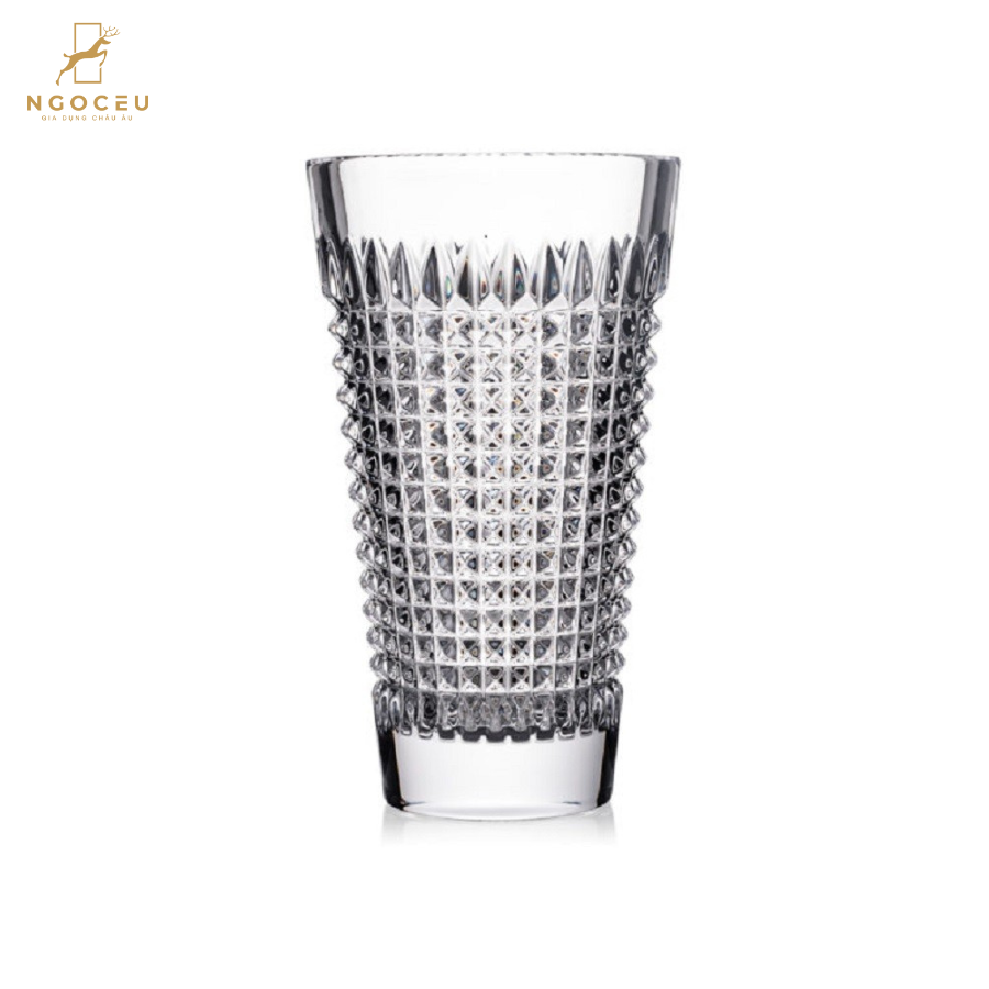 Lọ hoa pha lê Rogaska Diamond - 27cm