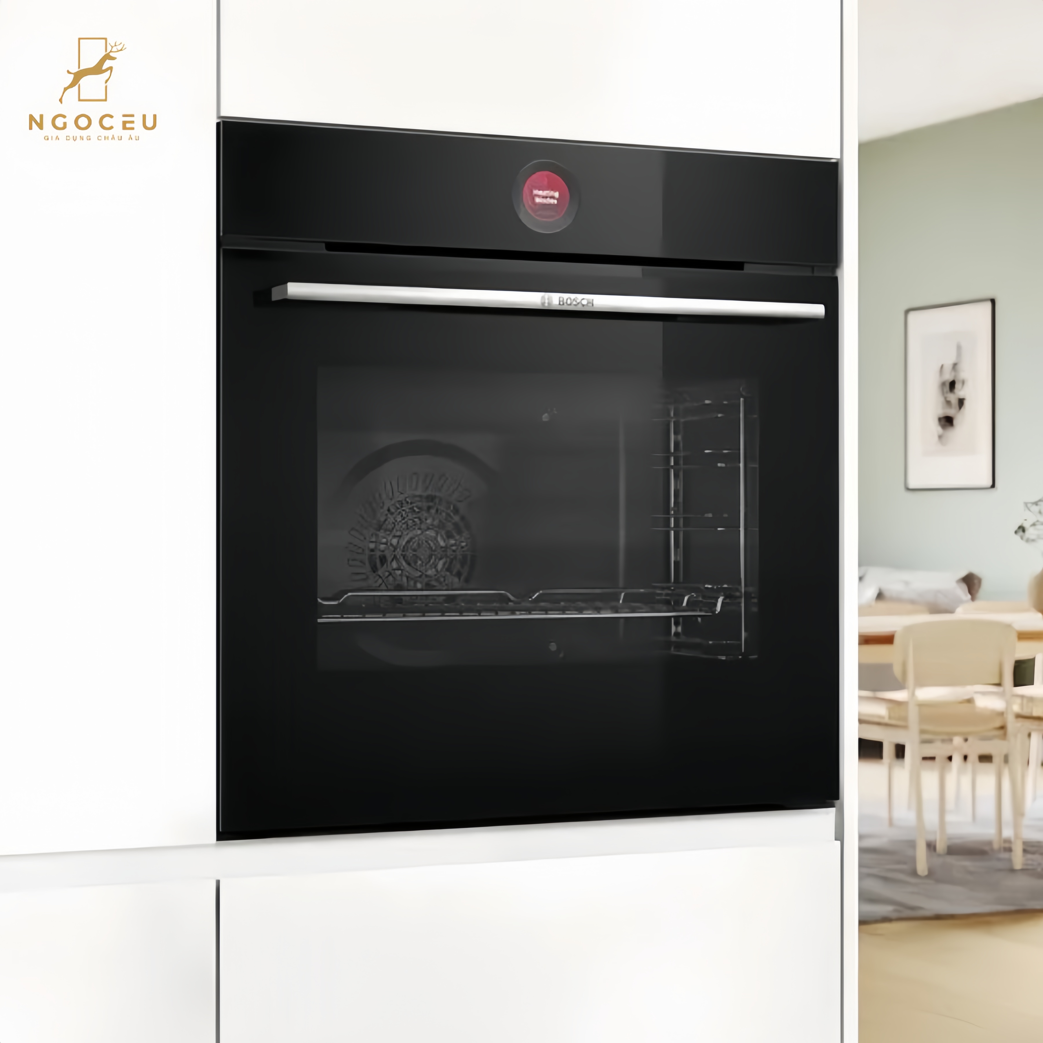Lò nướng âm tủ Bosch HBG7241B1 - Series 8