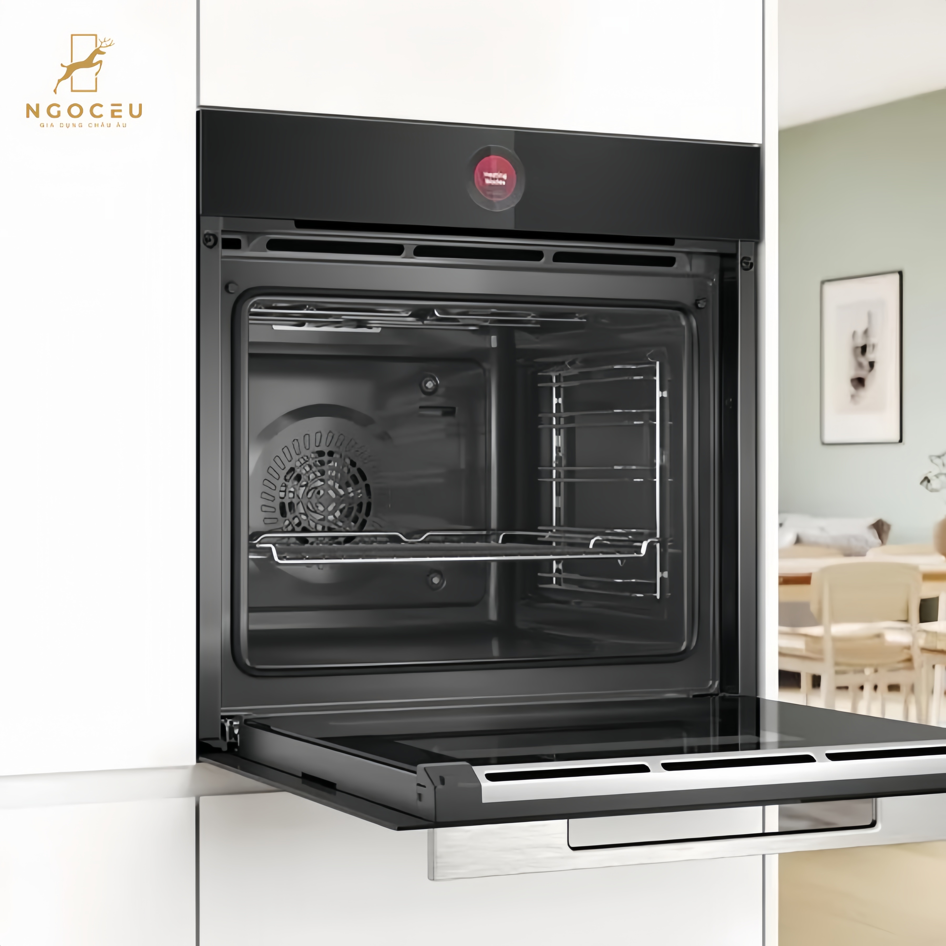 Lò nướng âm tủ Bosch HBG7241B1 - Series 8