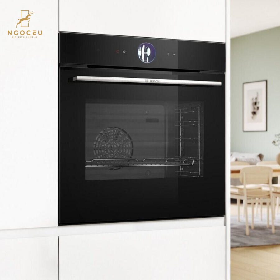 Lò nướng kèm hấp Bosch HSG7361B1 - Serie 8