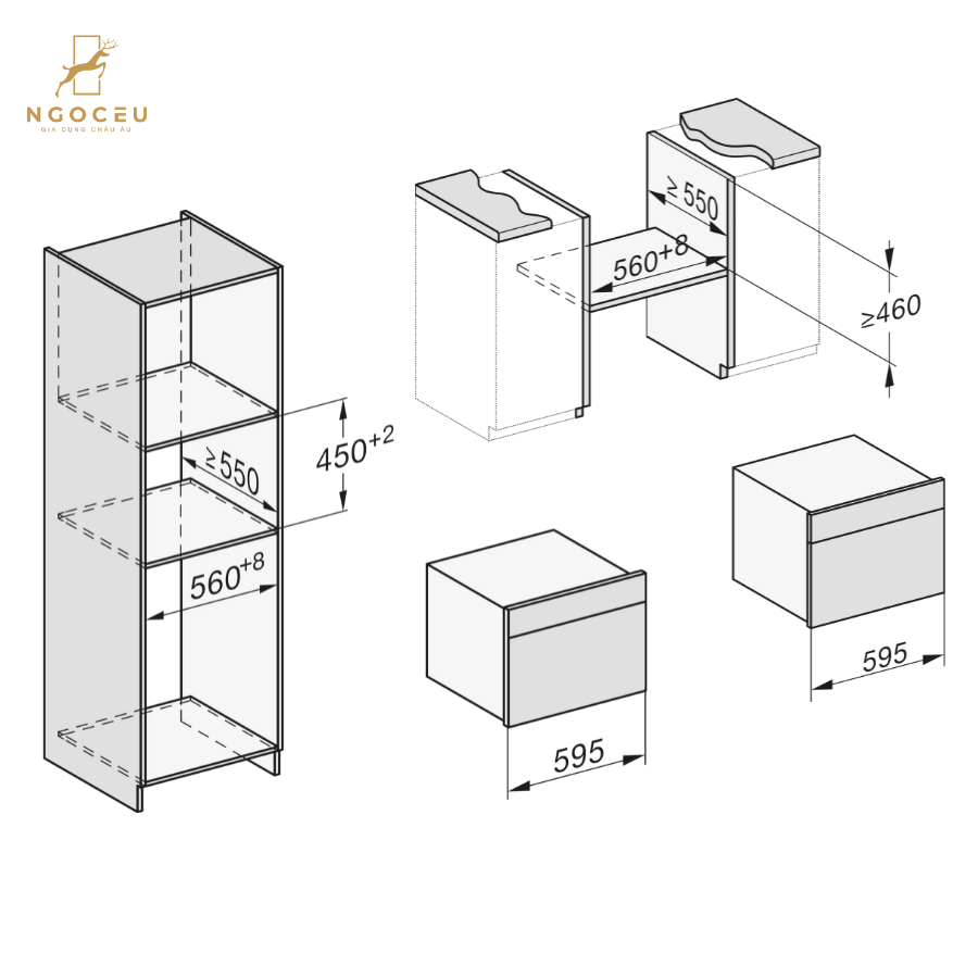 Lò nướng kèm hấp Miele DGC 7845 HC Pro - Màu Đen