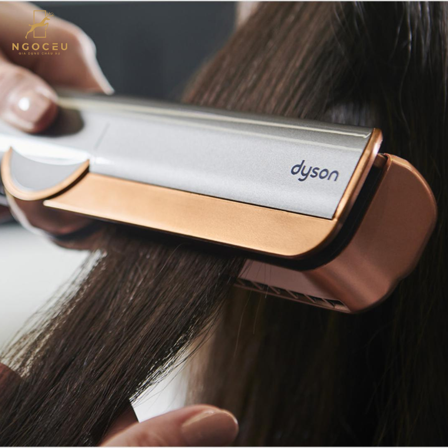 Máy ép tóc duỗi thẳng Dyson Airstrait HT01 (Ceramic Pink/Rose Gold)