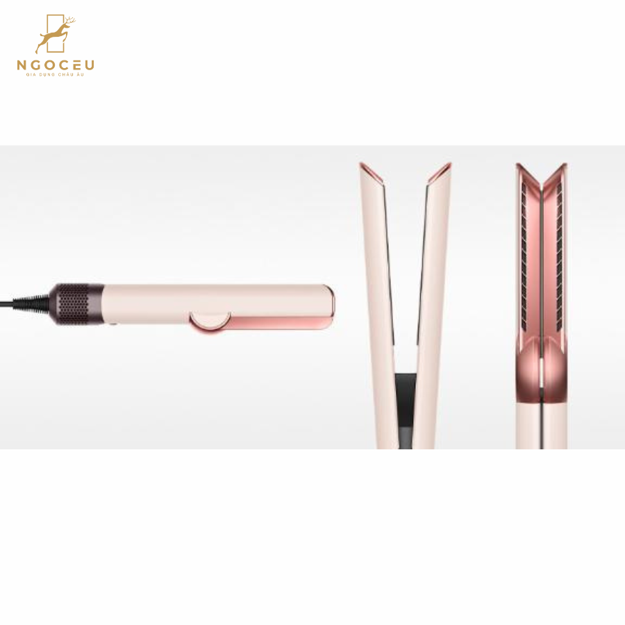 Máy ép tóc duỗi thẳng Dyson Airstrait HT01 (Ceramic Pink/Rose Gold)